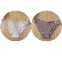 Set de 2 Panties de Algodón Hipoalergénico Talle V Plus M-4XL