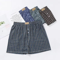 Men's Summer Printed Boxer Shorts — Breathable, Loose Fit, Beach & Homewear, Sizes L–XXL