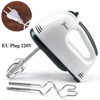 7-Speed Electric Hand Mixer | Automatic Blender for Cream, Eggs, Cake & Dough