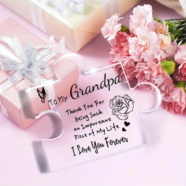 grandson's gift to grandpa, birthday, Father's Day, Christmas, Thanksgiving gift to grandpa, creative gift for grandpa