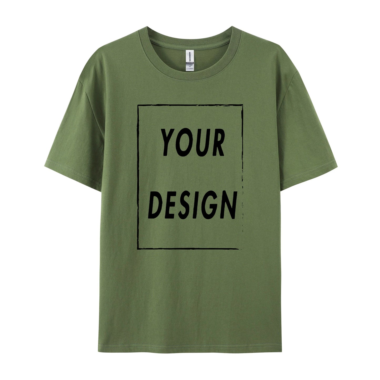 Custom 100% Cotton Unisex T-Shirt with Printed Design