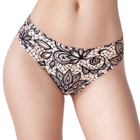 Memème Women’s Ultra-Comfortable LACE TOTAL - Panties | Breathable Cotton Crotch, Stretchy Fit, No Elastic Bands