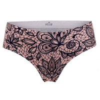 Memème Women’s Ultra-Comfortable LACE TOTAL - Panties | Breathable Cotton Crotch, Stretchy Fit, No Elastic Bands