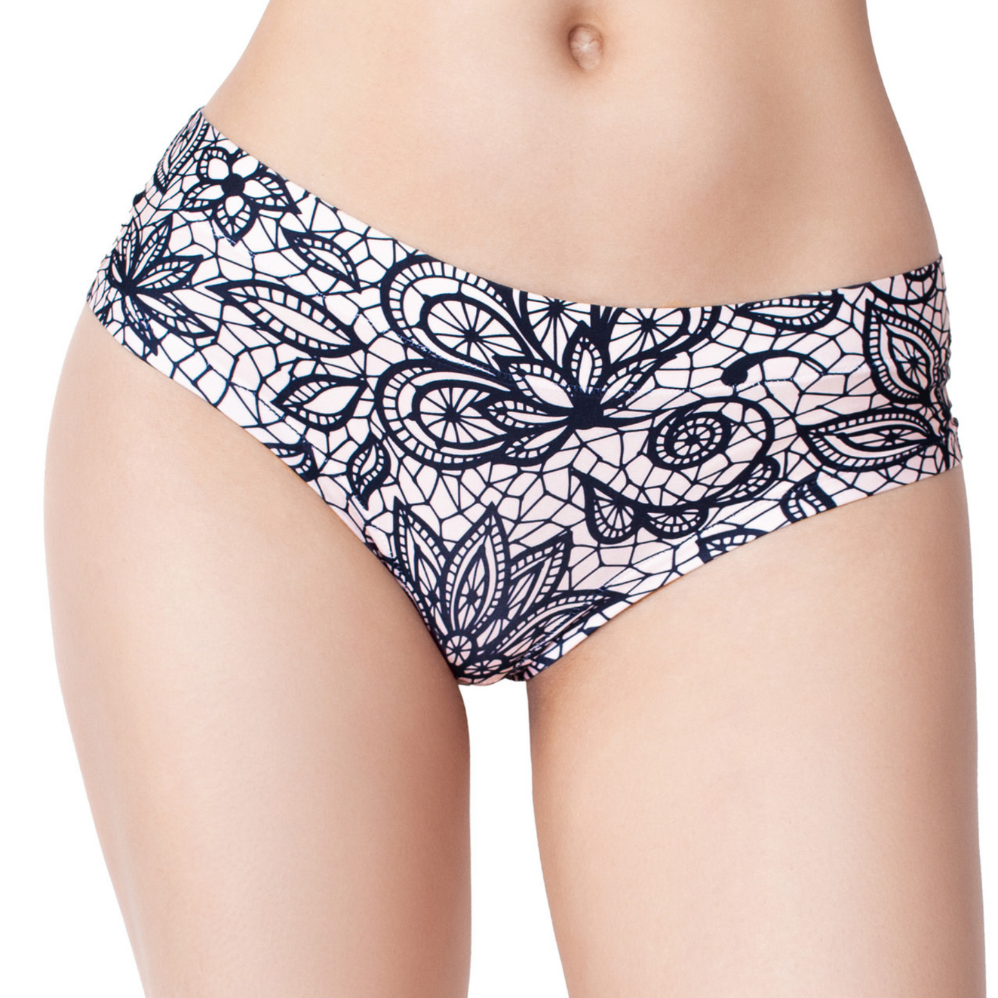 Memème Women’s Ultra-Comfortable LACE TOTAL - Panties | Breathable Cotton Crotch, Stretchy Fit, No Elastic Bands