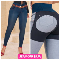 Pantalones colombianos levantando cola