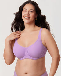 Ultra-Thin Confishape Full Coverage Plus Size Underwire Bra