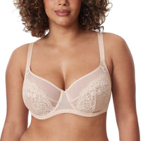 Ultra-Thin Lace Full Coverage Underwire Bra