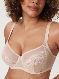 Ultra-Thin Lace Full Coverage Underwire Bra